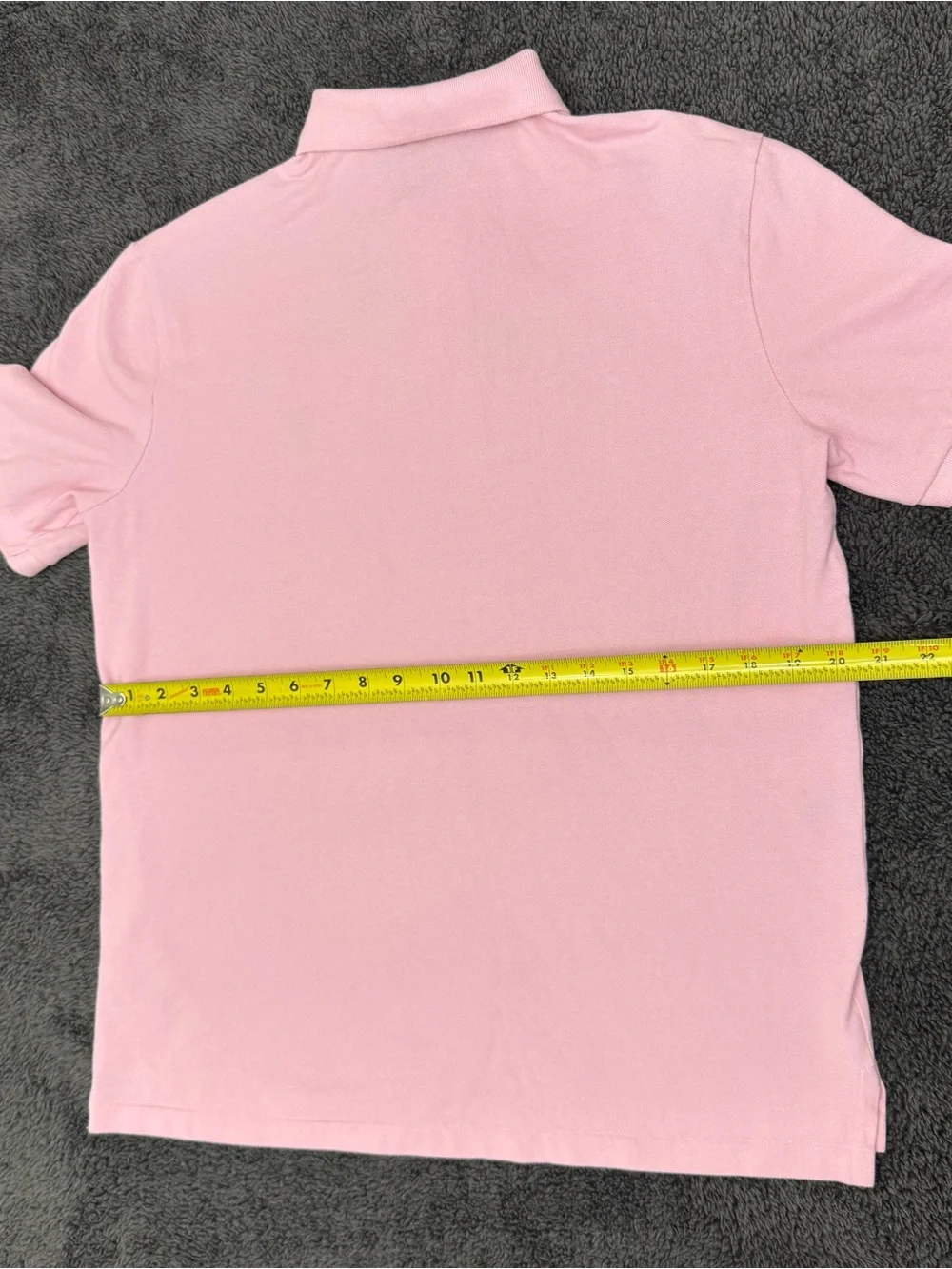 Polo Ralph Lauren Men's Pink Classic Fit Short Sleeve Polo Shirt Size Medium